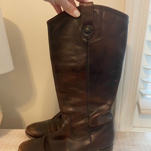 Frye Melissa Button tall boots - Picture 4 of 14